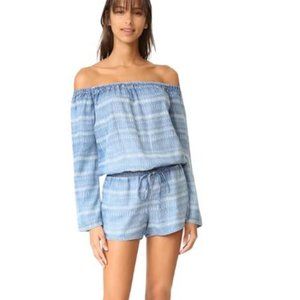 Bella Dahl off the shoulder romper S